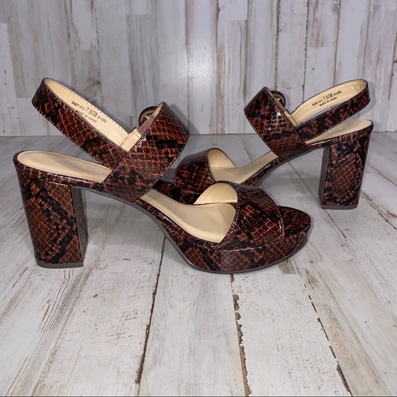 CL by Chinese Laundry Snake Print Block Platform - Picture 3 of 8